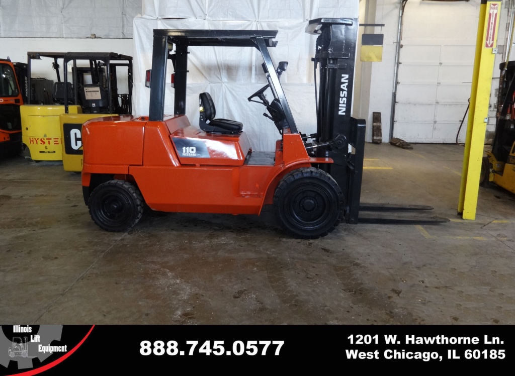 2008 Nissan JDP110 forklift on sale in Connecticut