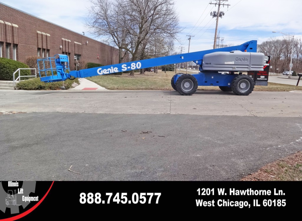 2003 Genie S80 Boom Lift on Sale in Connecticut