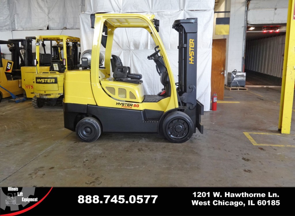 2007 Hyster S80FT Forklift on Sale in Connecticut