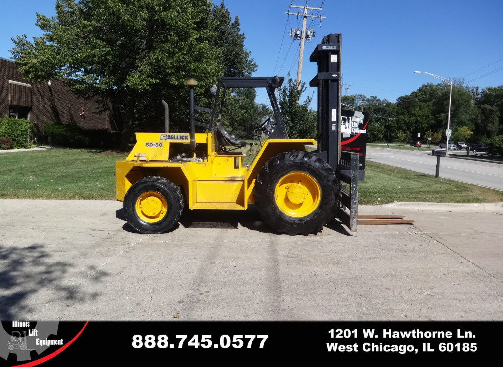 2000 Sellick SD80 Forklift on Sale in Connecticut