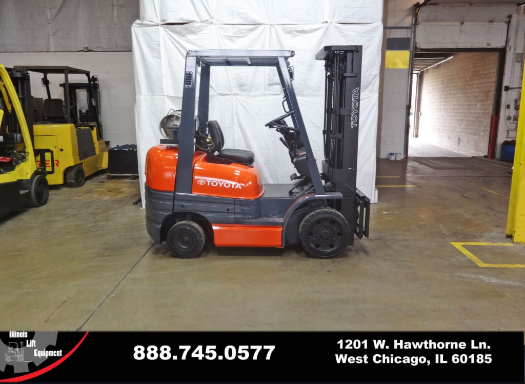 1998 Toyota 6FGCU25 Forklift on Sale in Connecticut