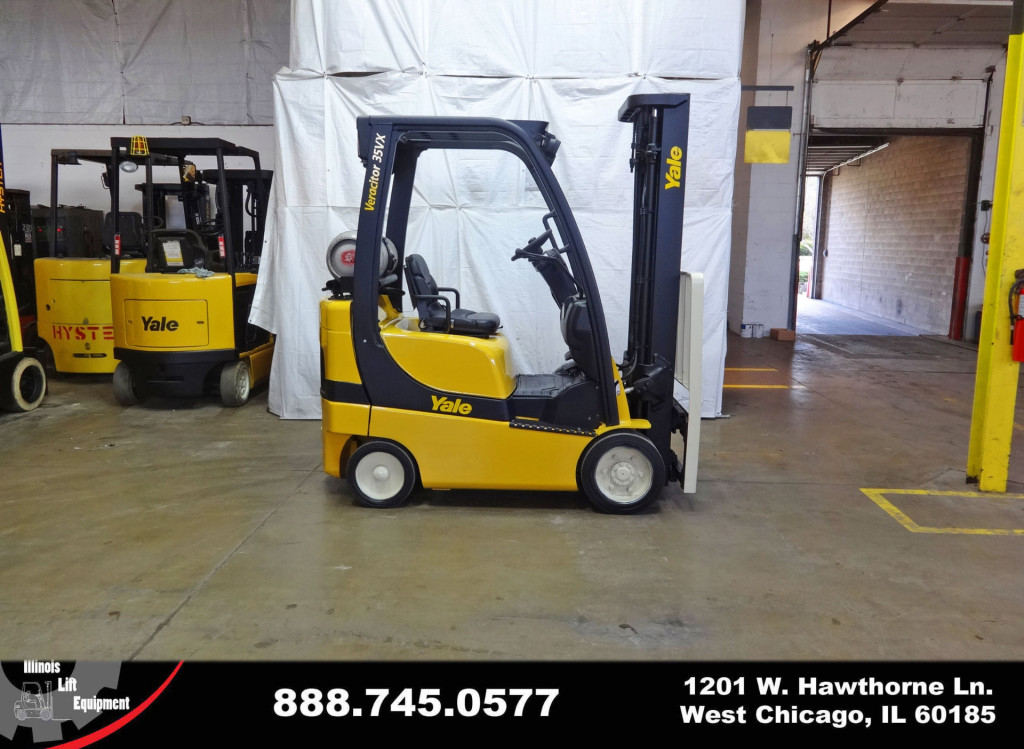  2008 Yale GLC035VX Forklift on Sale in Connecticut