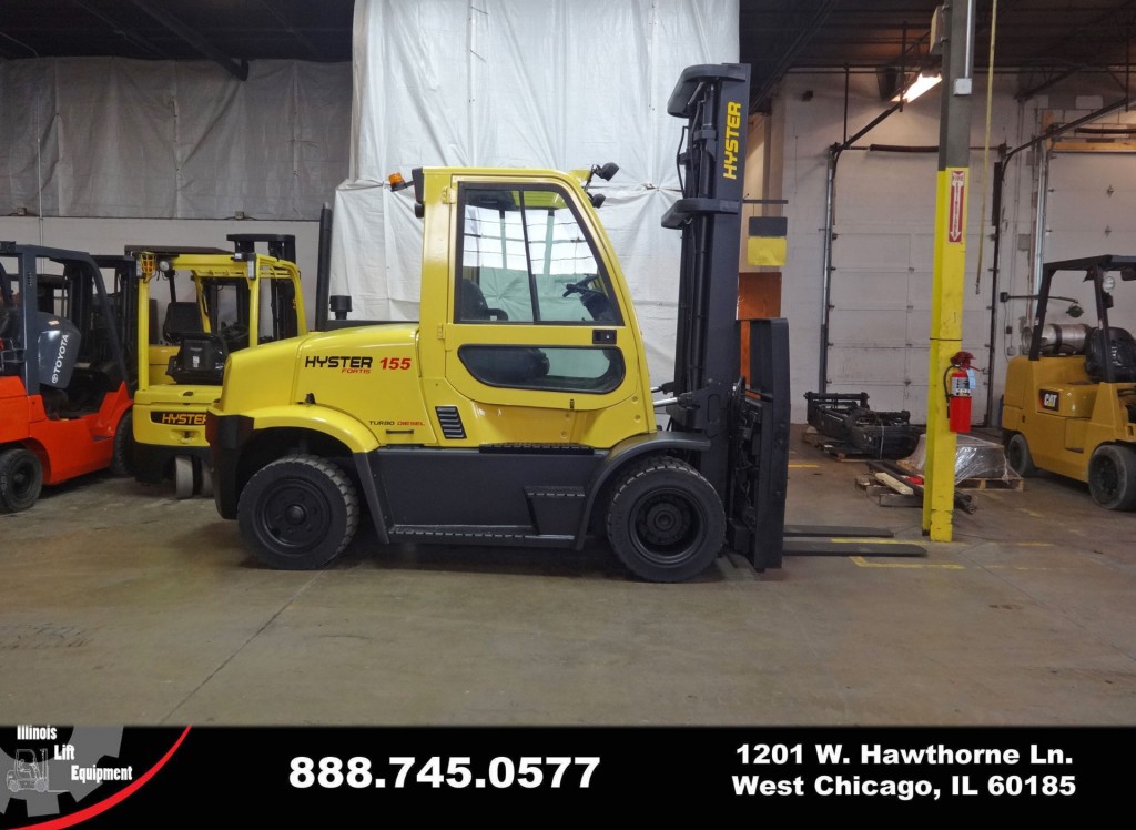 2008 Hyster H155FT Forklift on Sale in Connecticut