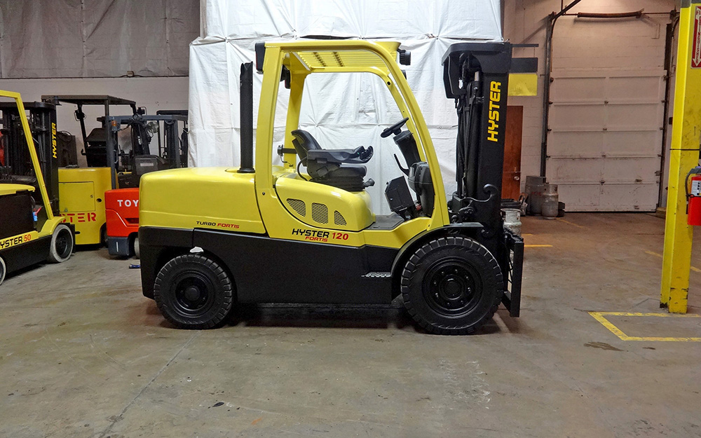 2011 Hyster H120FT Forklift on Sale in Connecticut