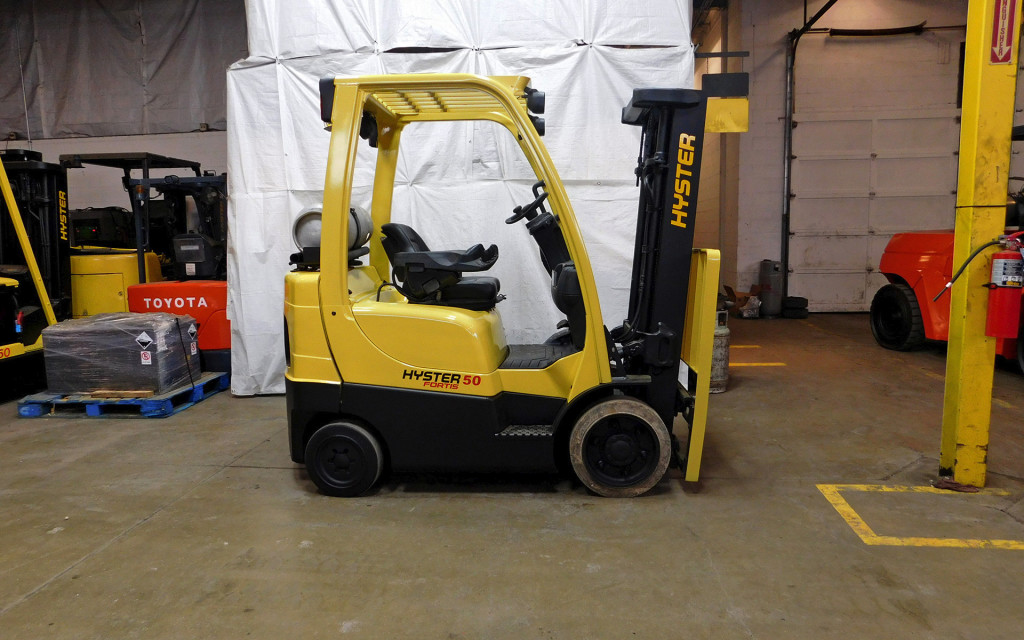 2010 Hyster S50FT Forklift on sale in Connecticut