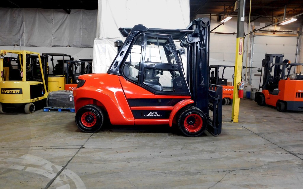 2010 Linde H80D Forklift on Sale in Connecticut