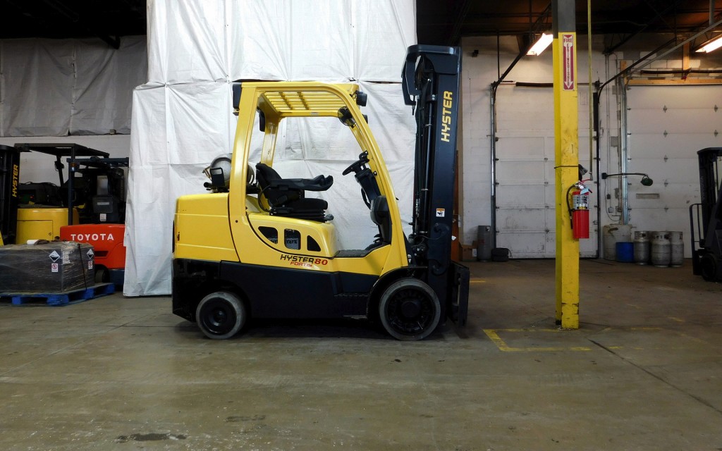 2011 Hyster S80FT Forklift on Sale in Connecticut