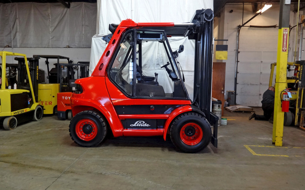  2004 Linde H80D Forklift on Sale in Connecticut