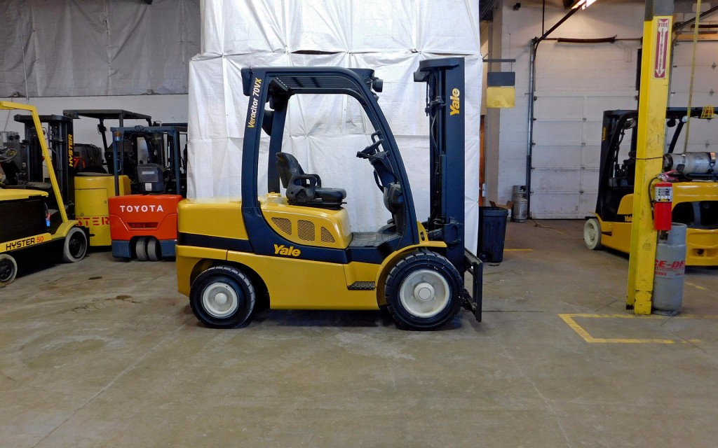  2007 Yale GDP070VX Forklift on Sale in Connecticut