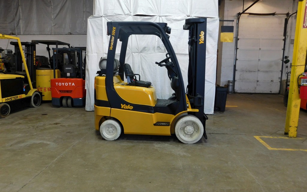  2011 Yale GLC050VX Forklift on Sale in Connecticut