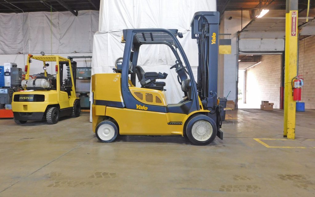  2007 Yale GLC120VX Forklift on Sale in Connecticut