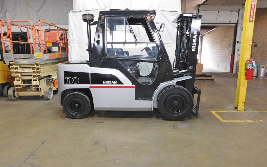  2011 Nissan PFD110Y Forklift On Sale In Connecticut