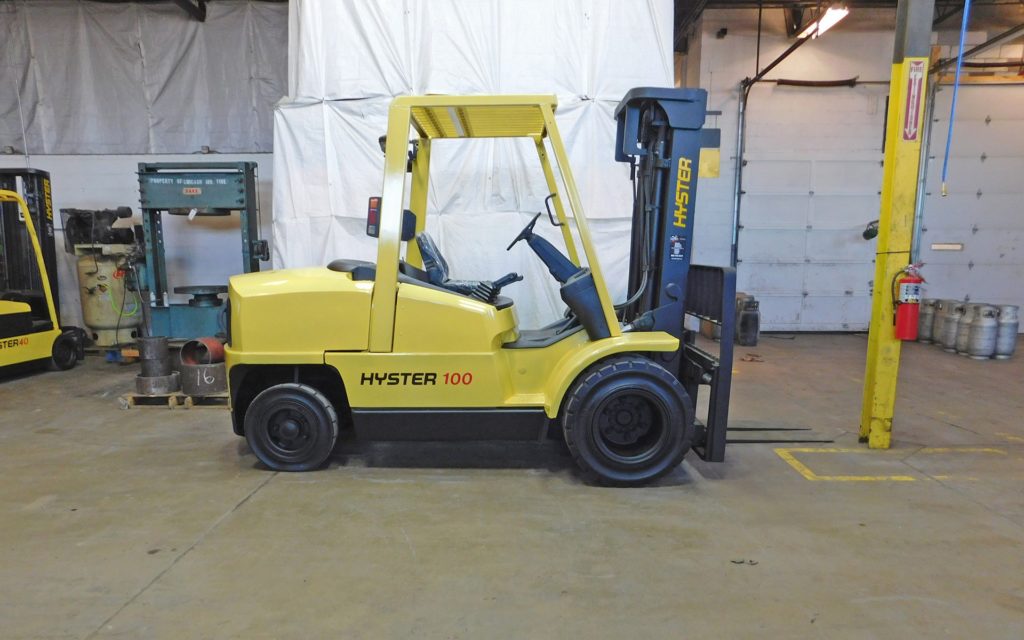  2003 Hyster H100XM Forklift on Sale in Connecticut