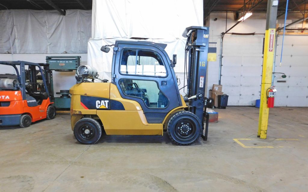  2014 Caterpillar GP55N1 Forklift on Sale in Connecticut