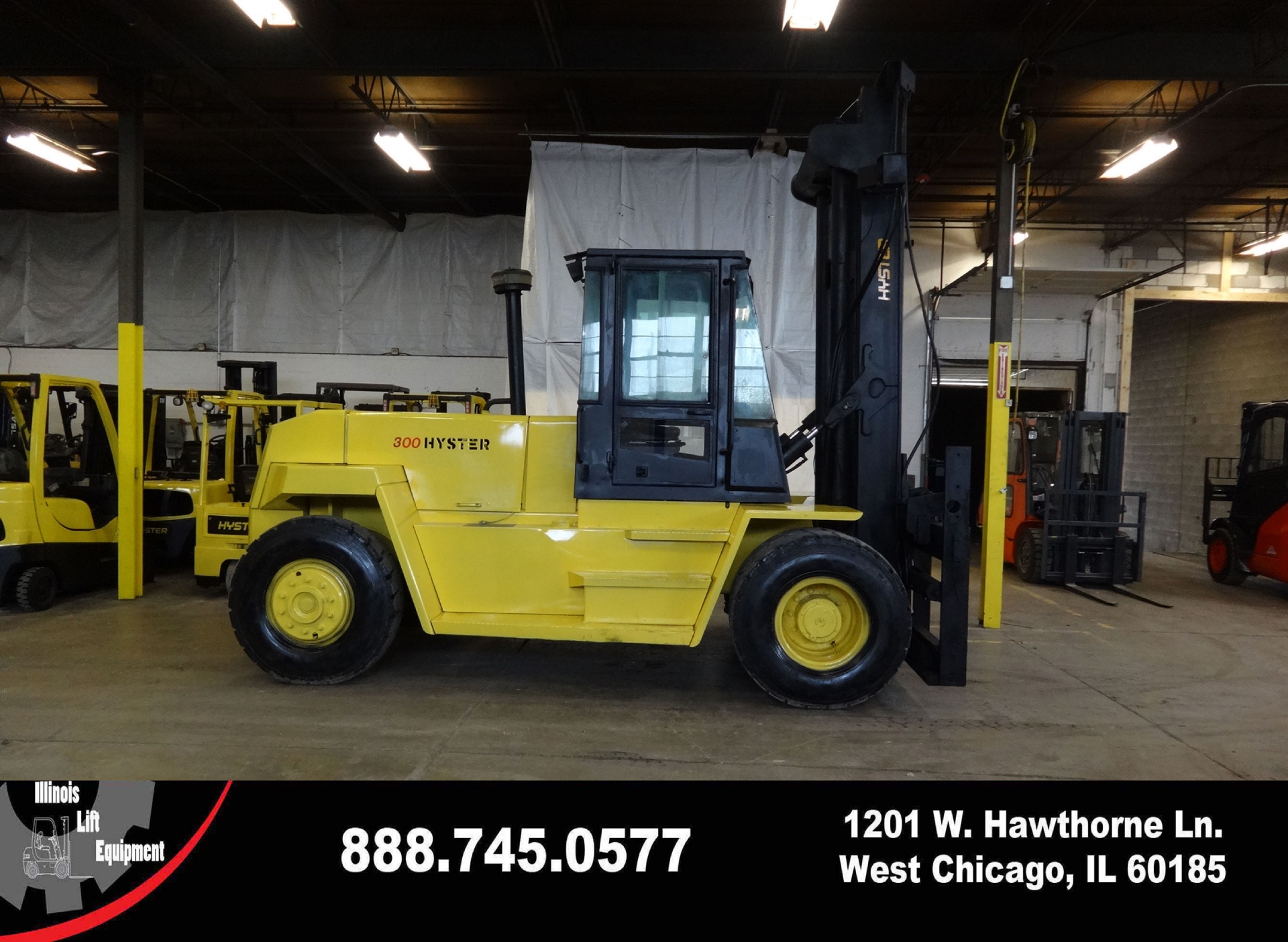 2001 Hyster H300XL Forklift on Sale i nConnecticut