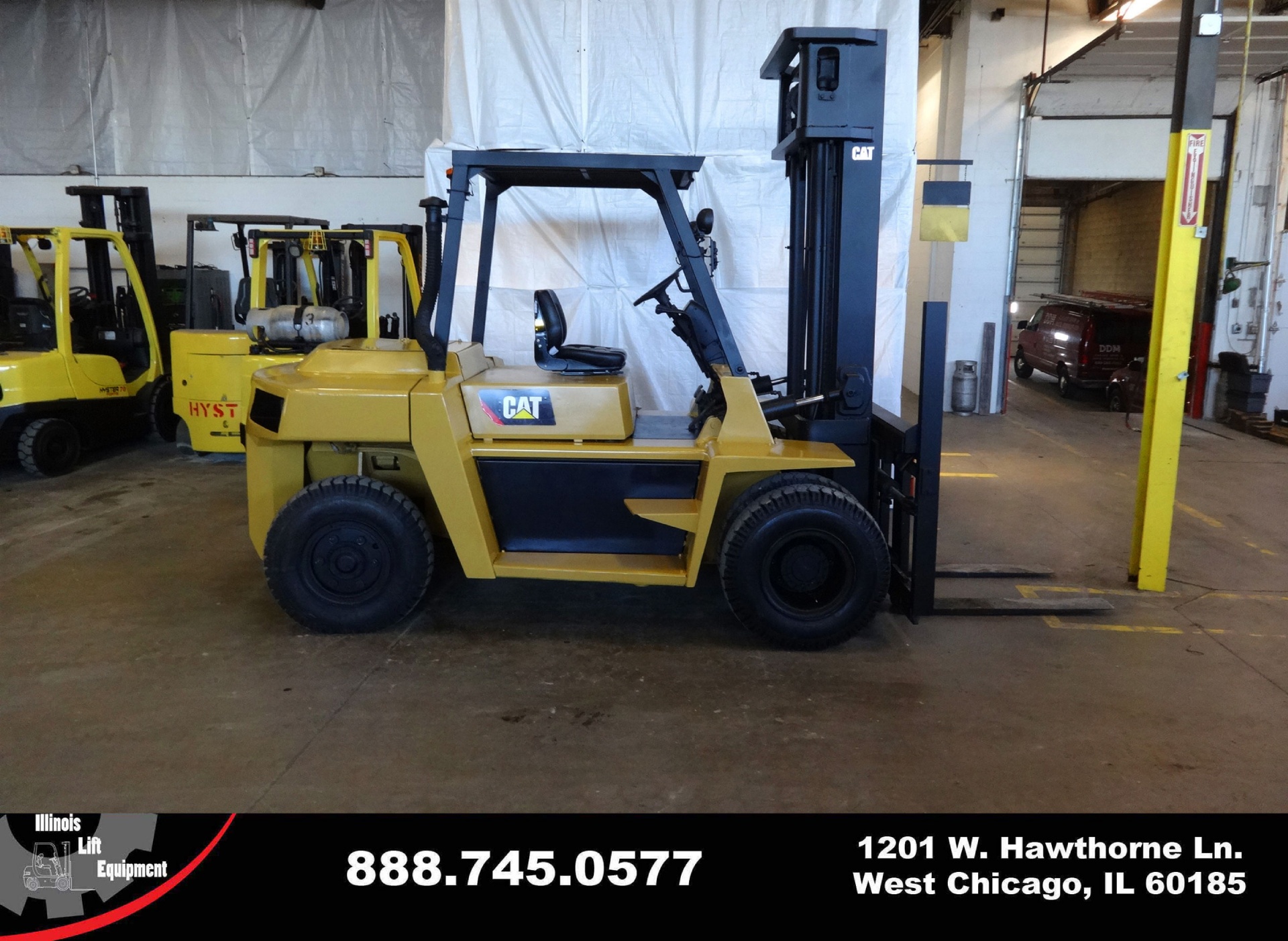 2005 Caterpillar DP70 Forklift on Sale in Connecticut