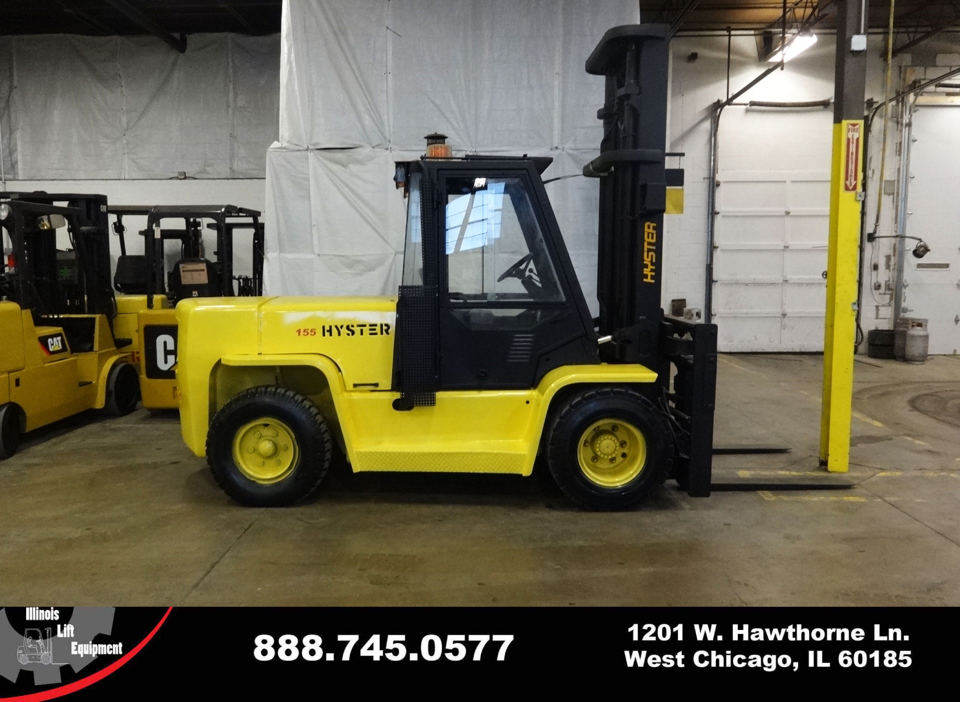 2005 Hyster H155XL Forklift on Sale in Connecticut