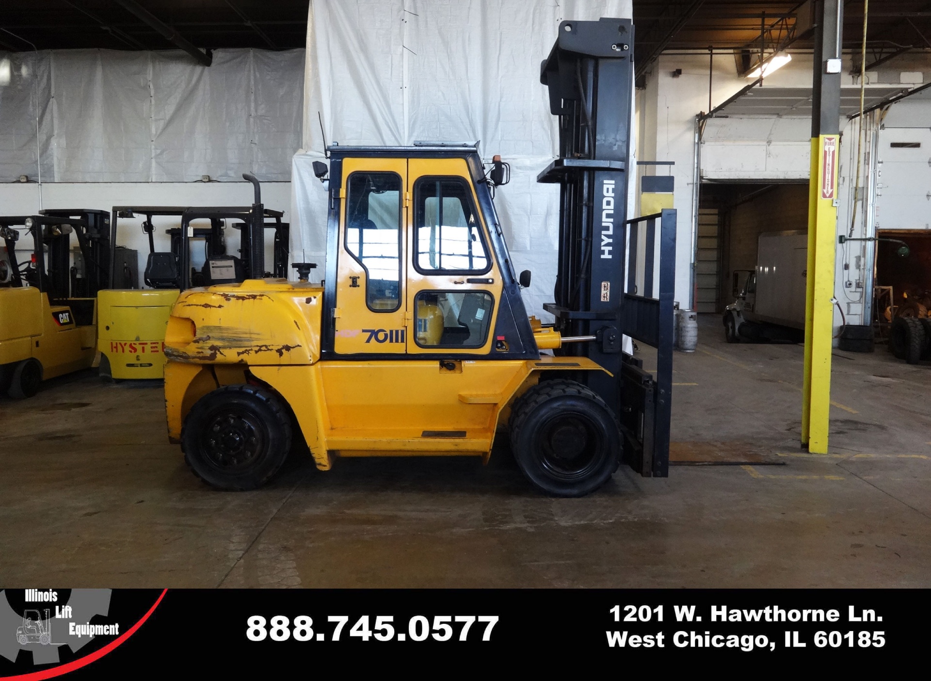 2005 Hyundai HDF70-III Forklift on Sale in Connecticut