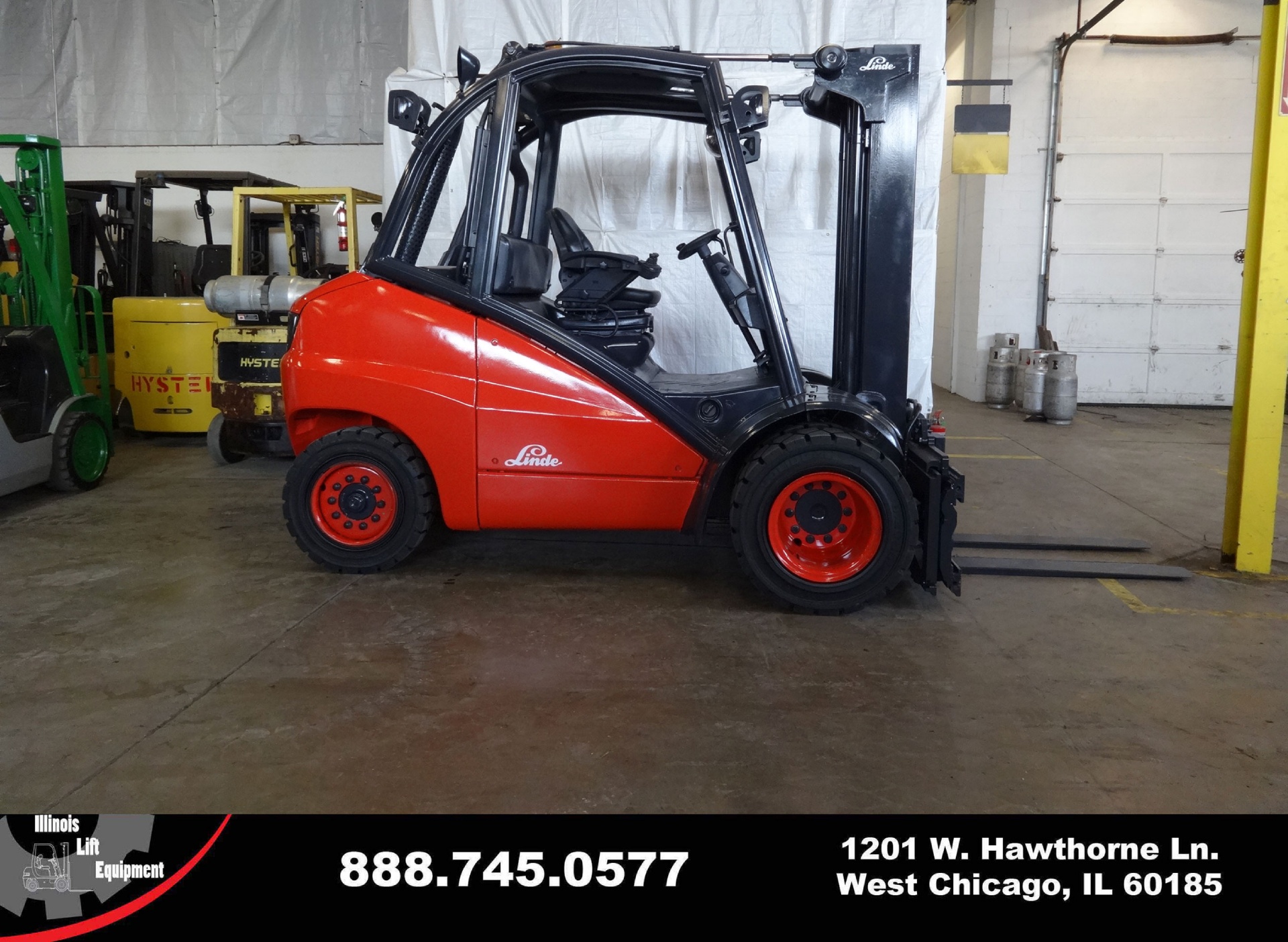 2007 Linde H50D forklift on Sale in Connecticut