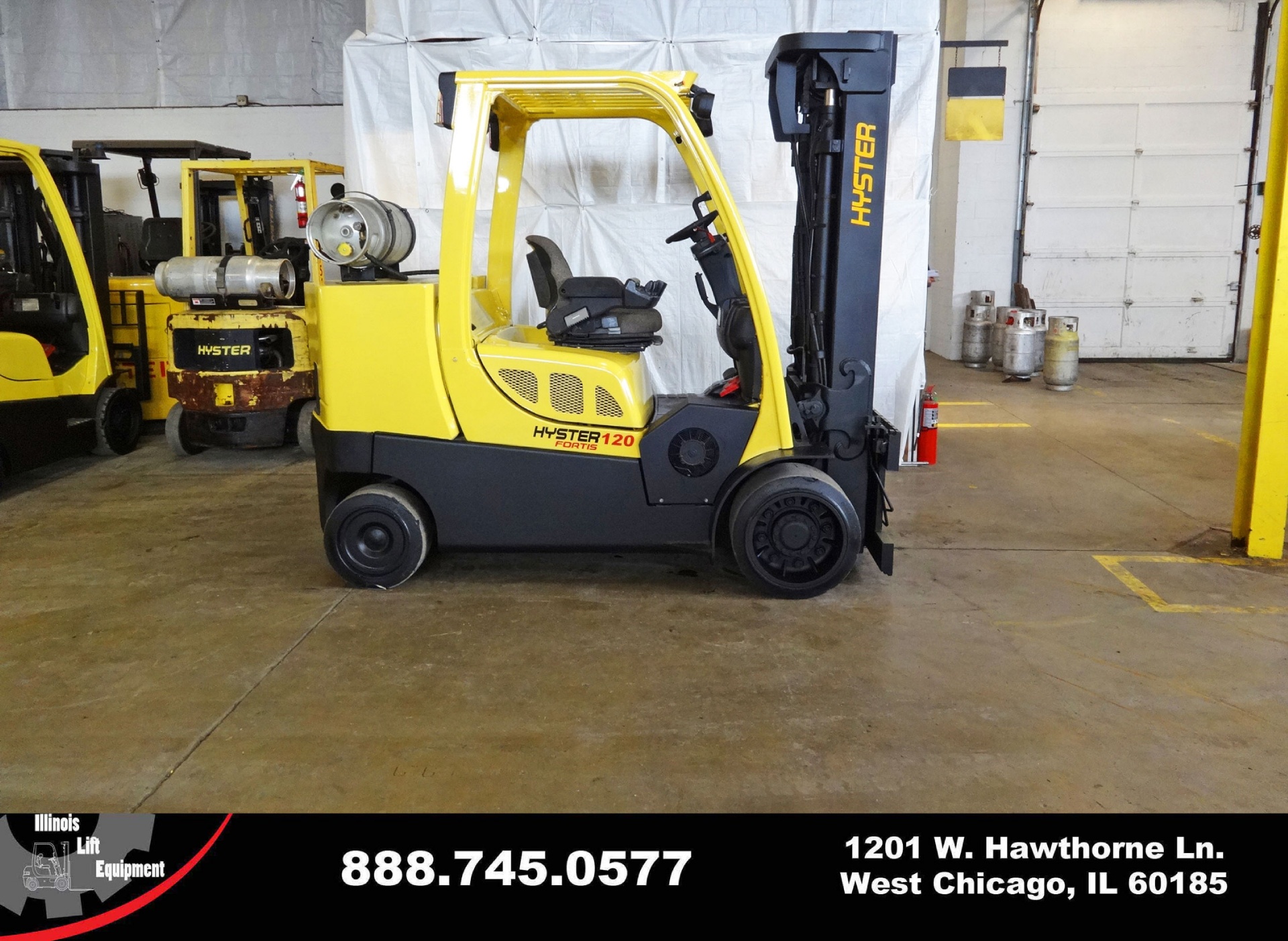 2008 Hyster S120FT Forklift on Sale in Connecticut