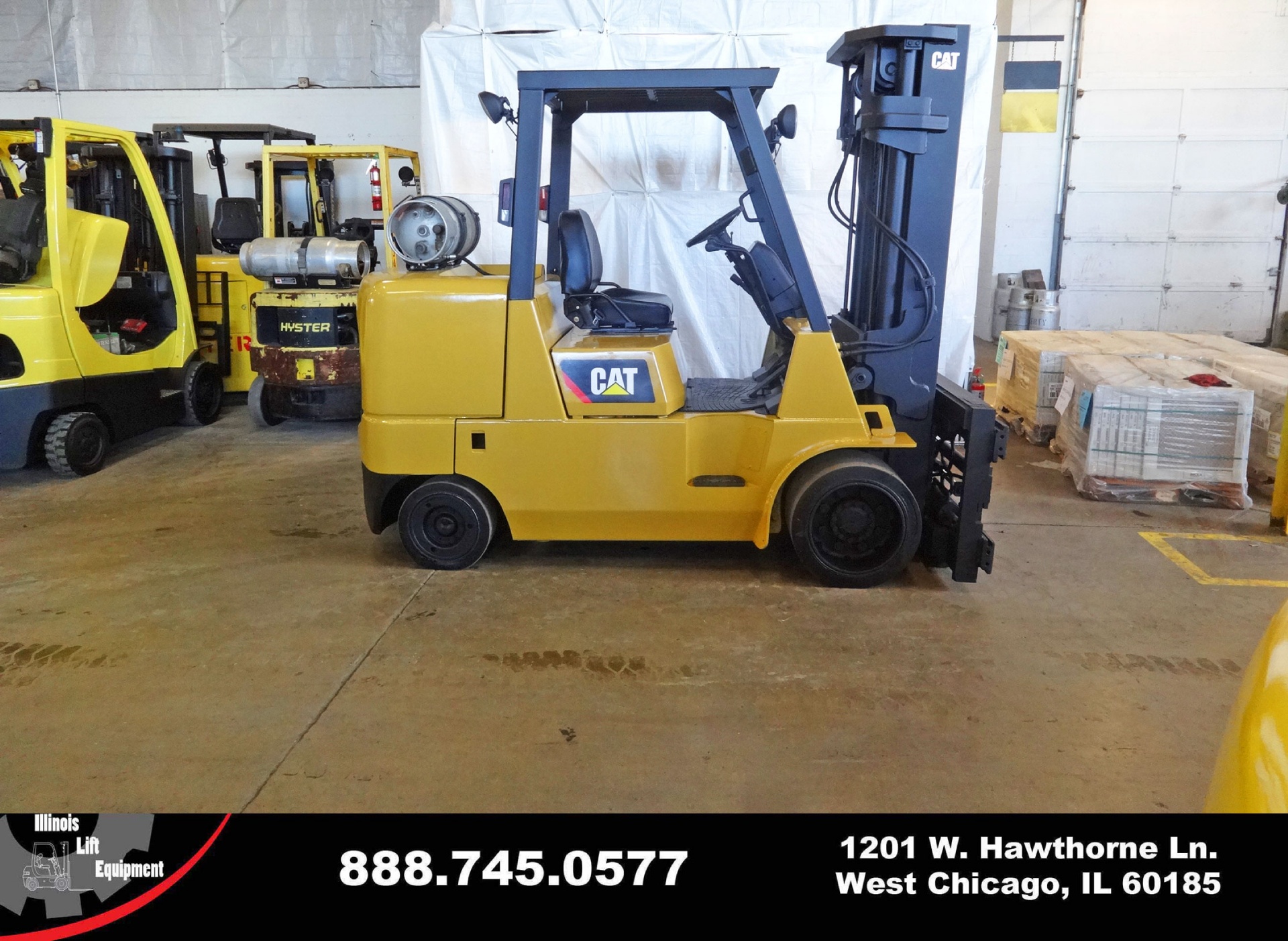 2005 Caterpillar GC45K Forklift on Sale in Connecticut