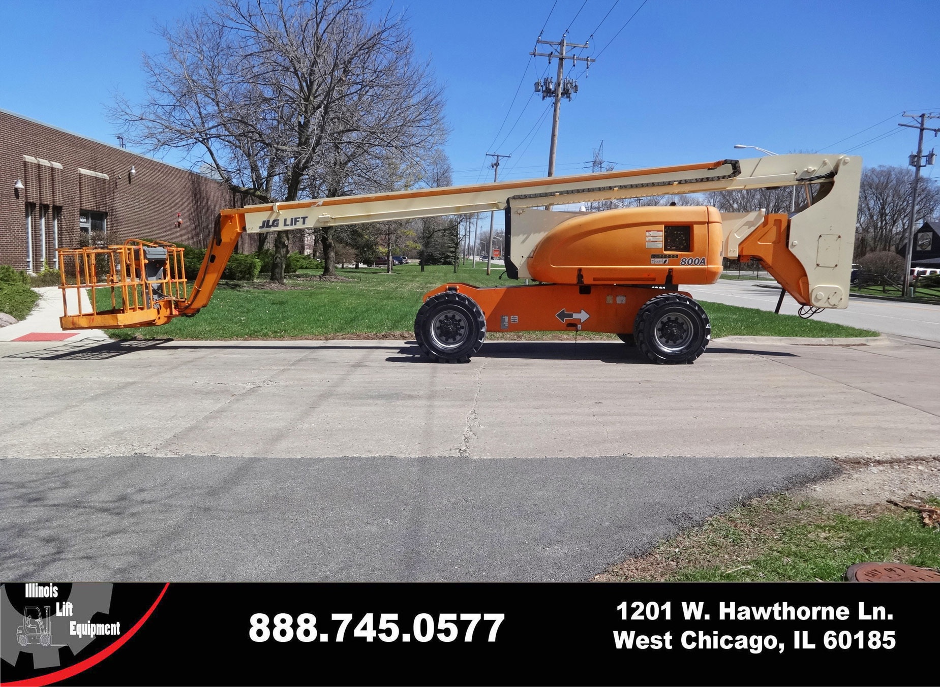 2001 JLG 800A Boom Lift on Sale in Connecticut