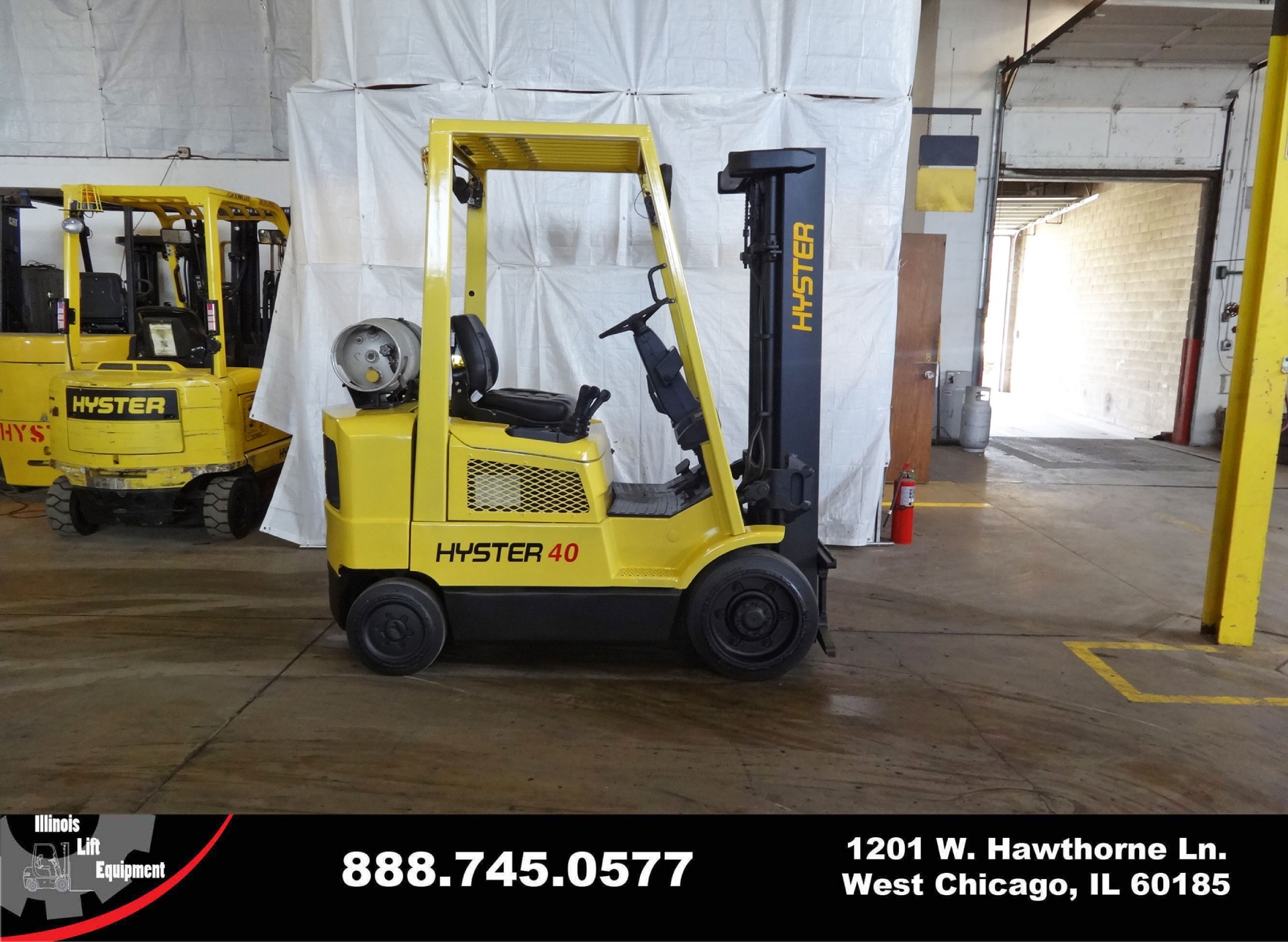 2004 Hyster S40XM Forklift on Sale in Connecticut