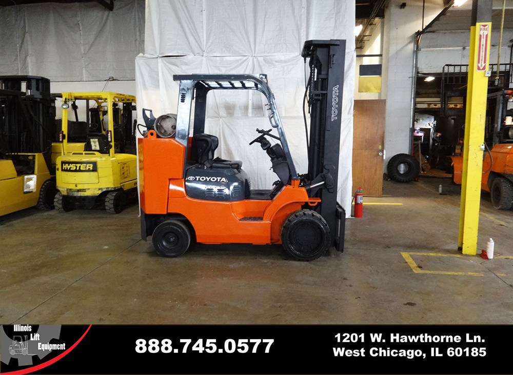 2005 Toyota 7FGCU45-BCS Forklift on Sale in Connecticut