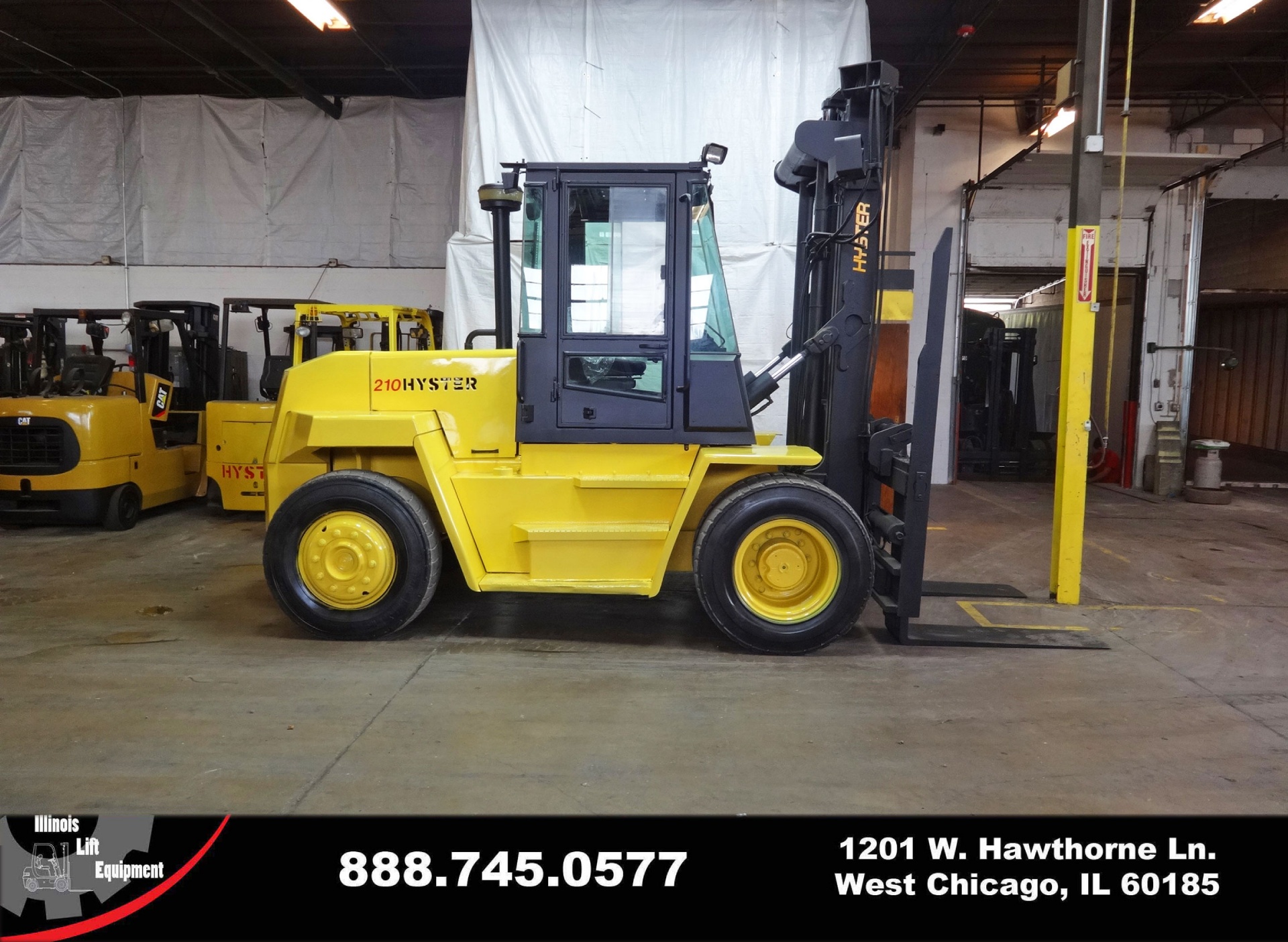 2000 Hyster H210XL2 Forklift On Sale in Connecticut