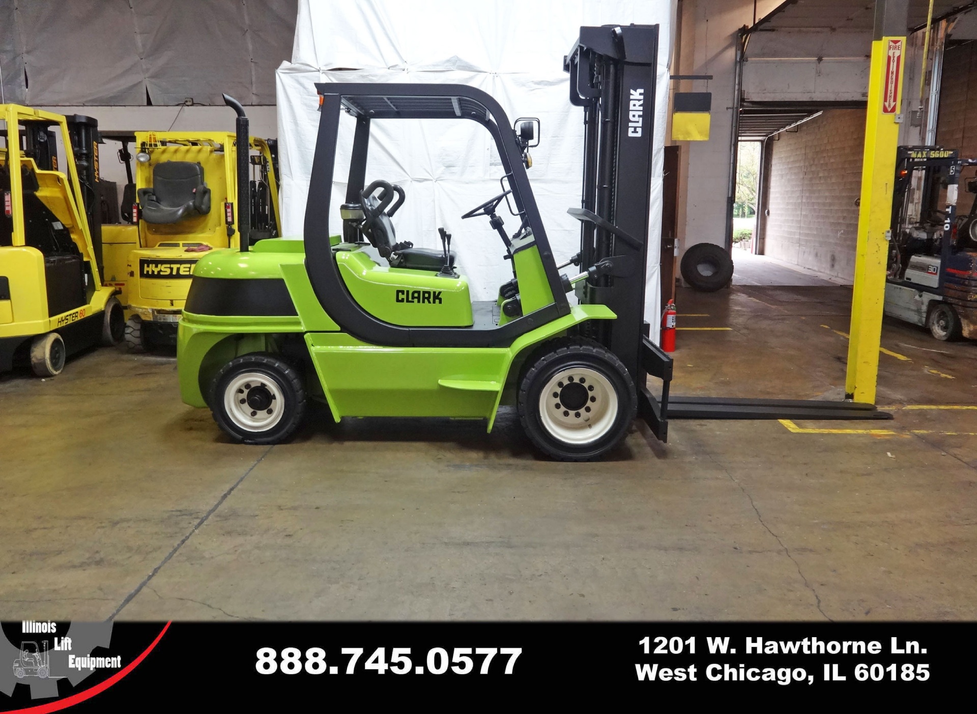 2003 Clark CMP50S Forklift on Sale in Connecticut