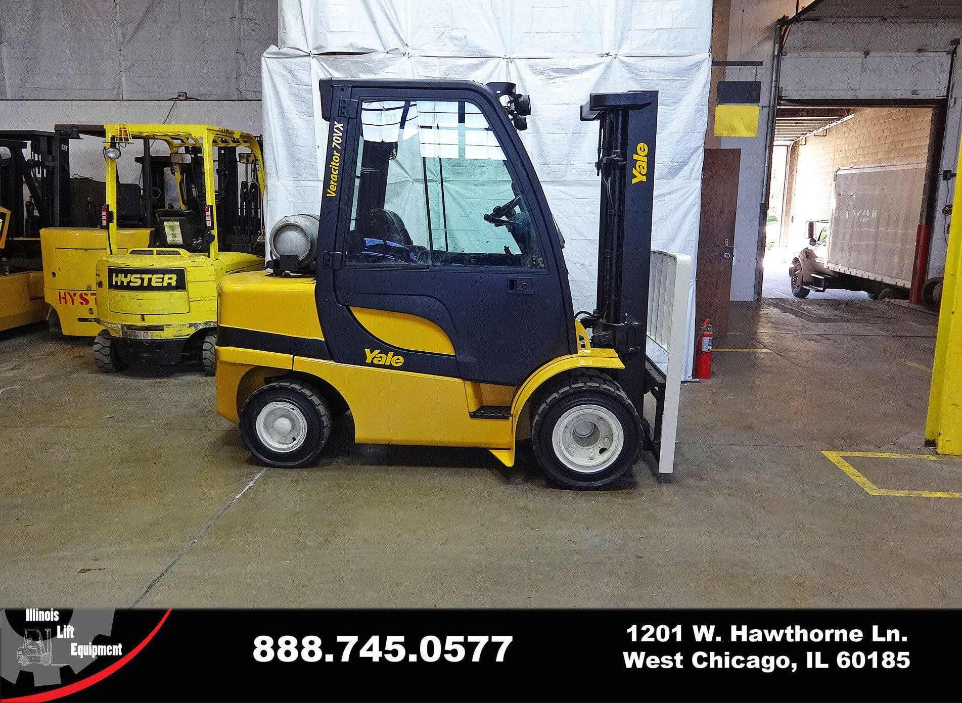 2008 Yale GLP070VX Forklift On Sale in Connecticut