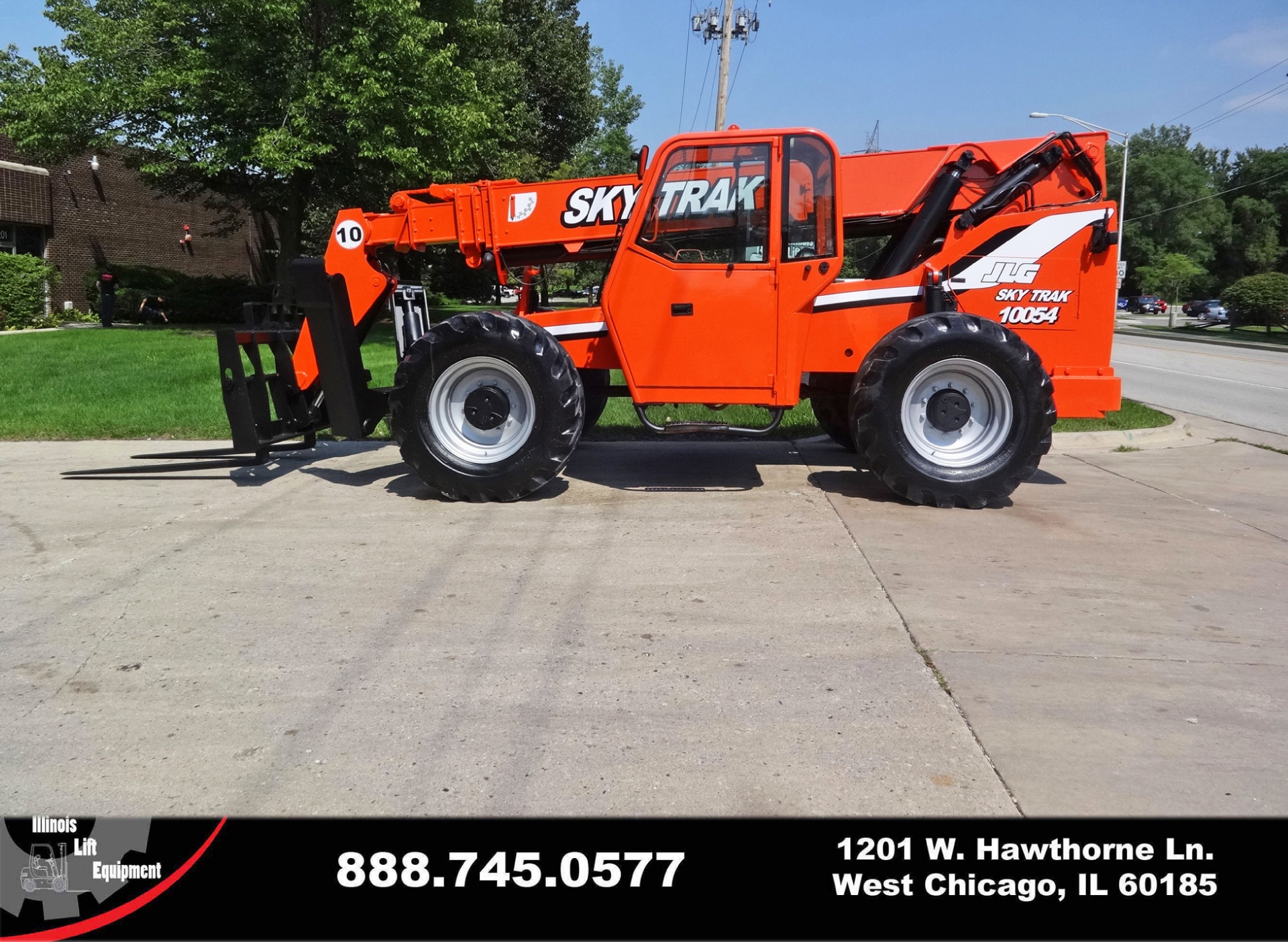 2002 SkyTrak 10054 Telehandler On Sale in Connecticut