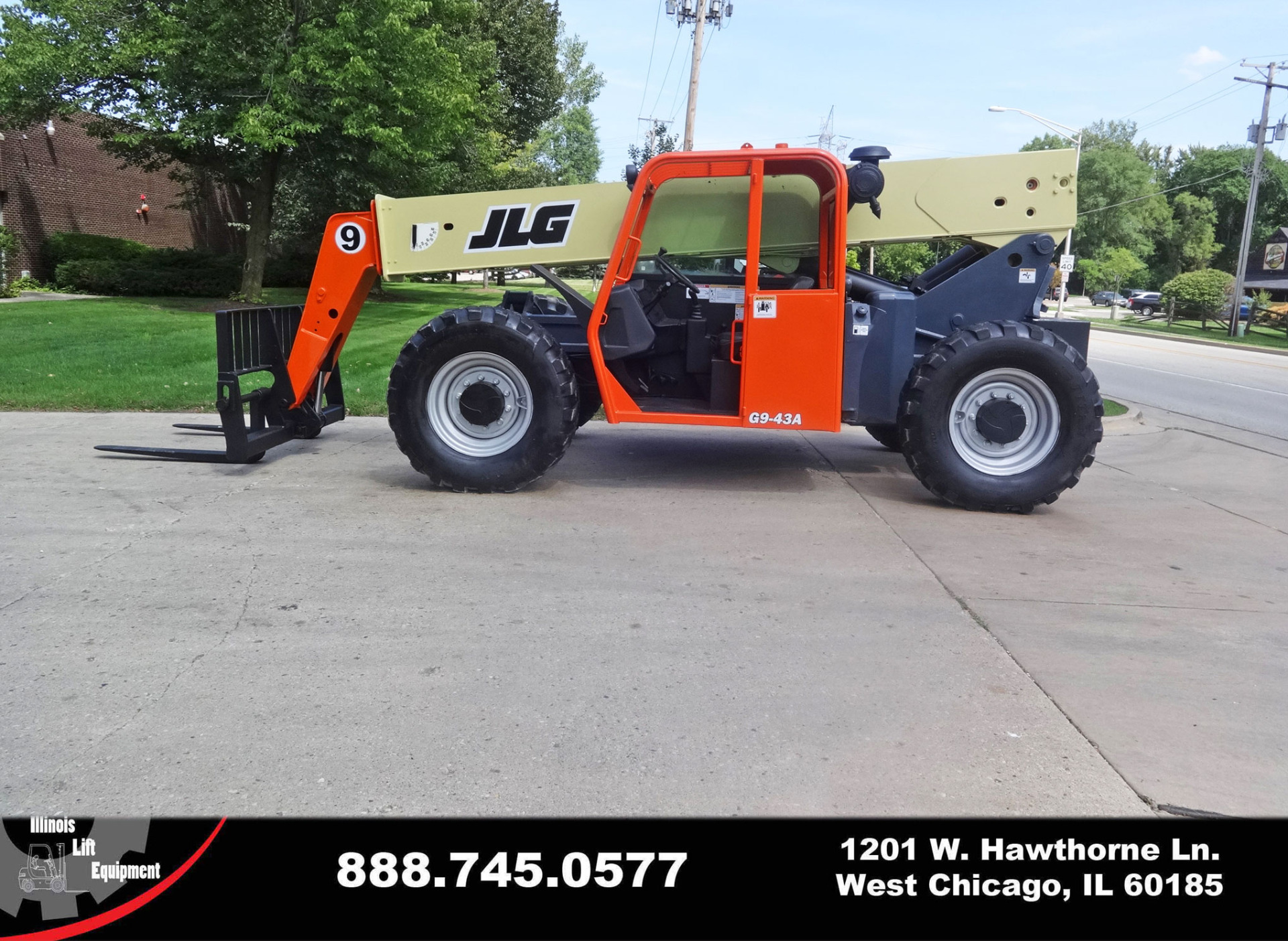 2007 JLG G9-43A Telehandler on Sale in Connecticut