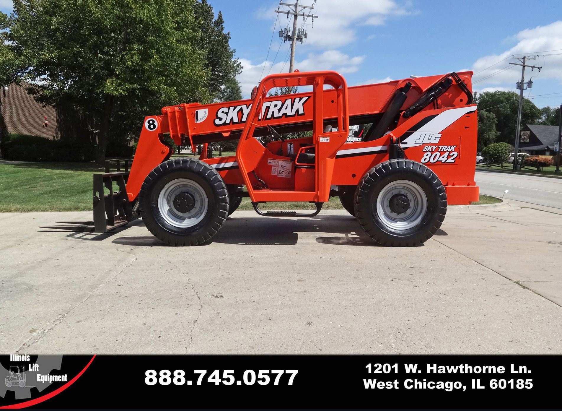 2004 SkyTrak 8042 Telehandler on Sale in Connecticut