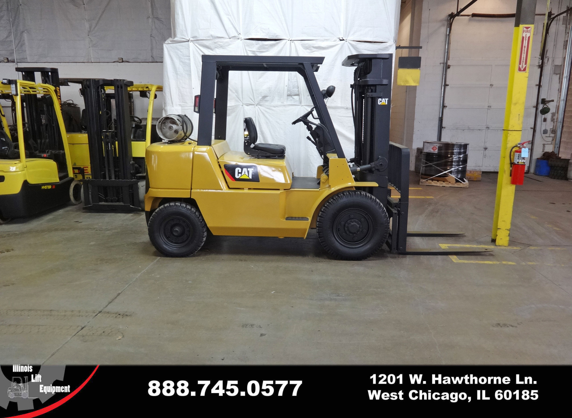 2003 Cat Caterpillar GP40K Forklift on Sale in Connecticut