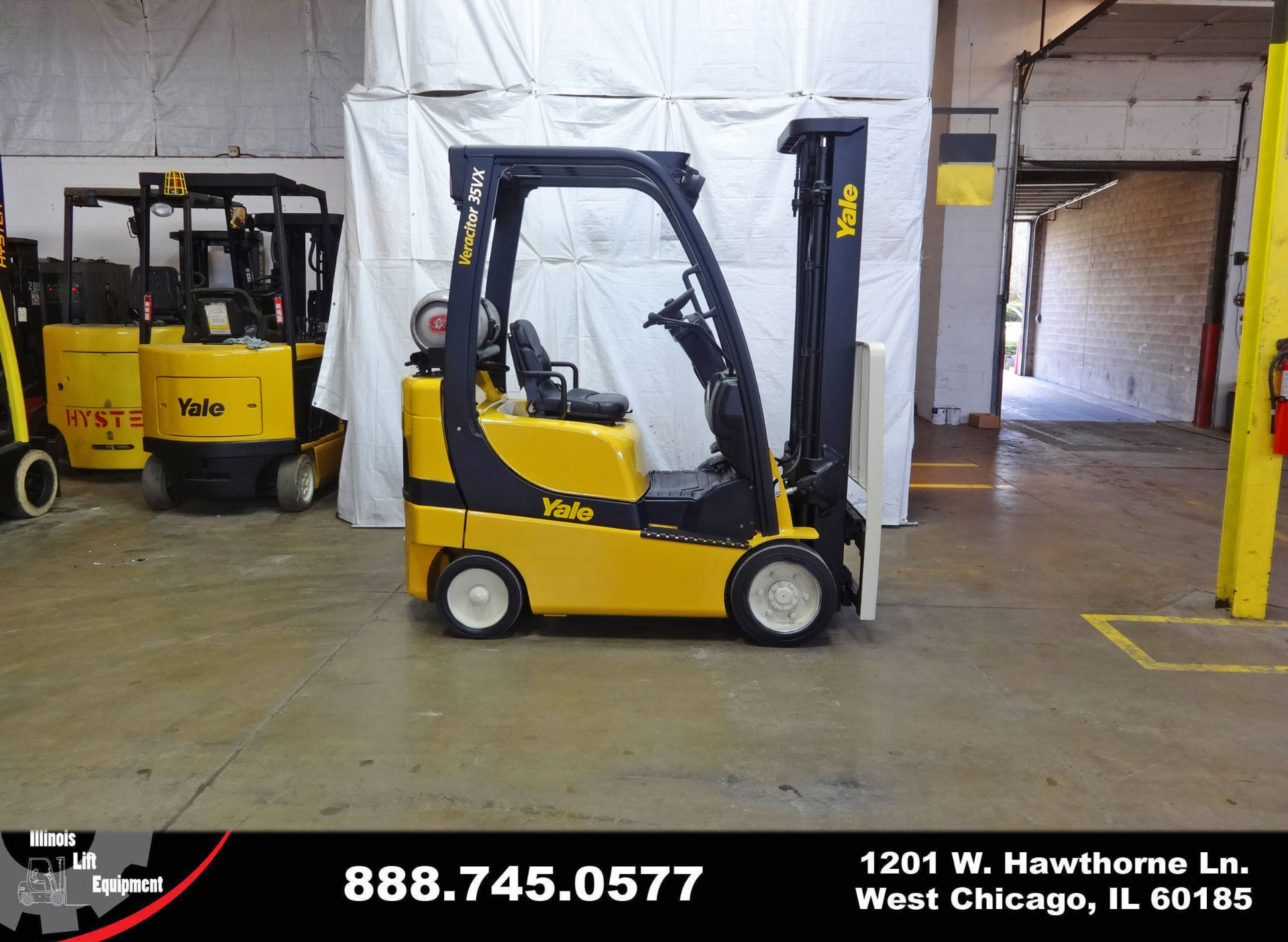 2008 Yale GLC035VX Forklift on Sale in Connecticut