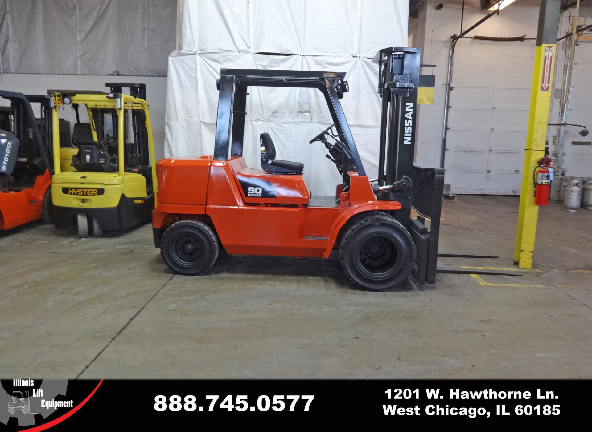 2006 Nissan JD90 Forklift on Sale in Connecticut