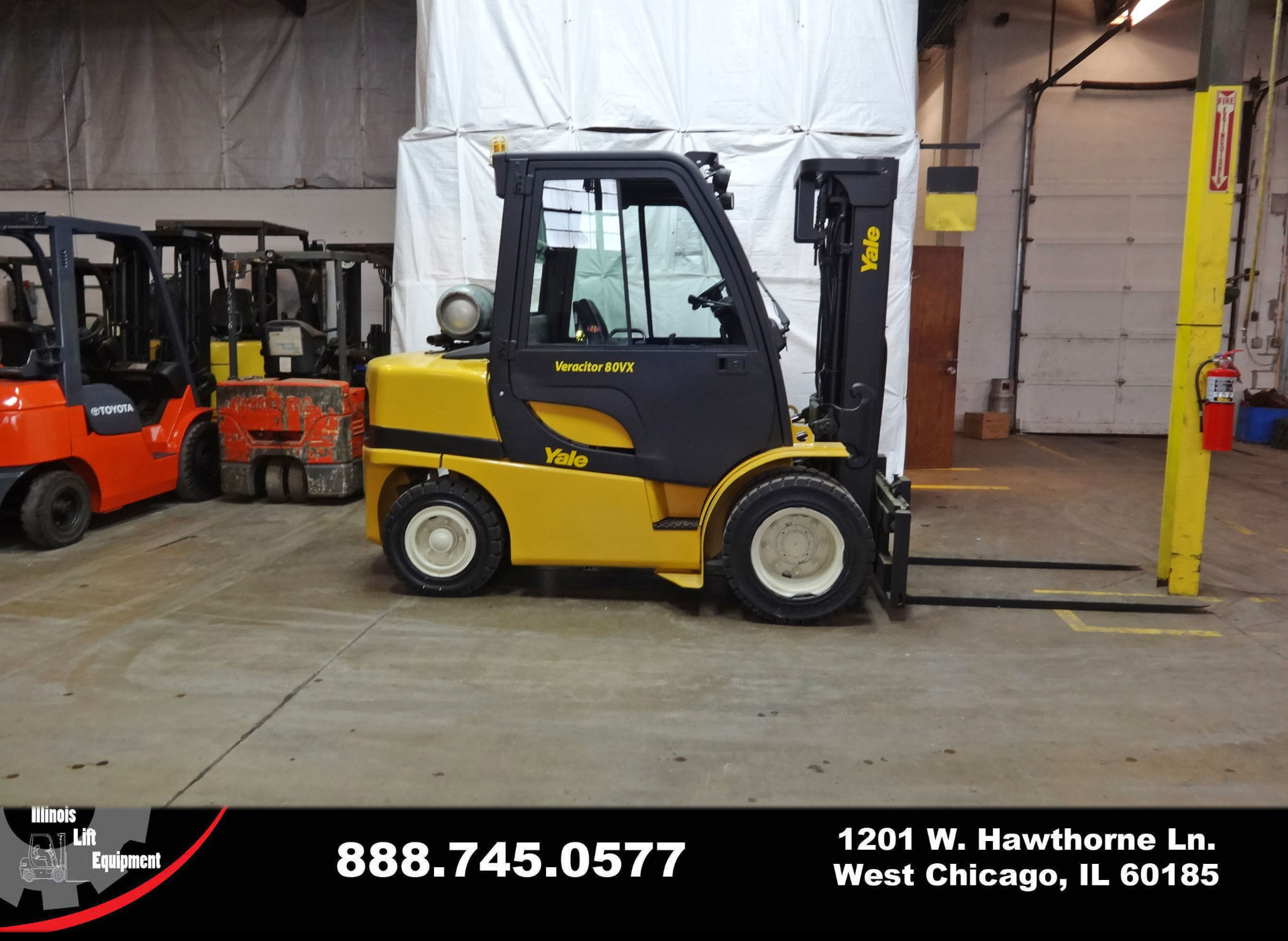 2006 Yale GLP080VX Forklift on Sale in Connecticut