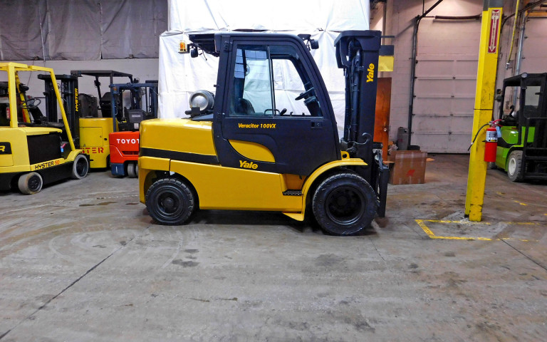 2009 Yale GLP100VX Forklift on Sale in Connecticut